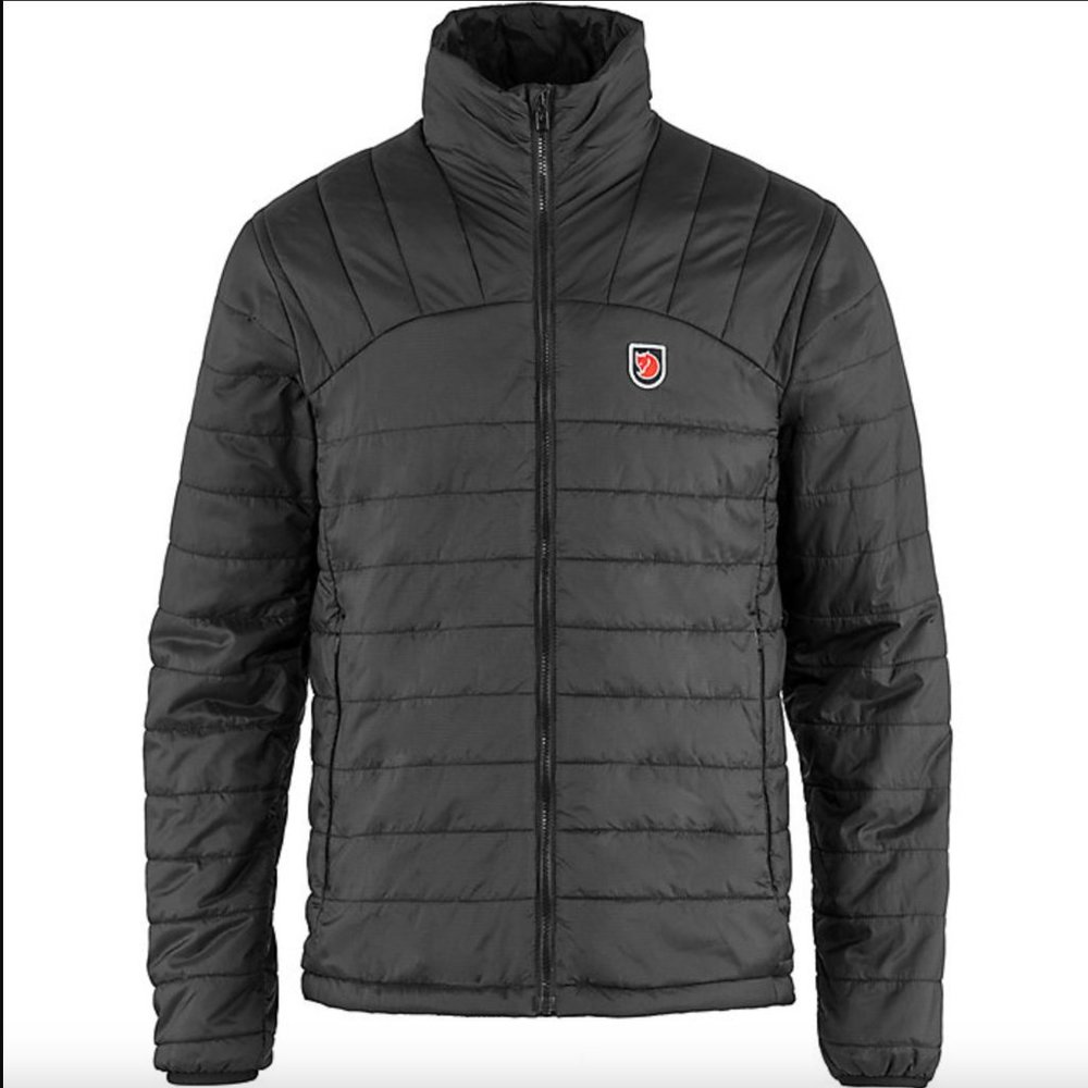 Fjallraven 1974 X-Latt Expedition Jacket -- Men's Small, Black